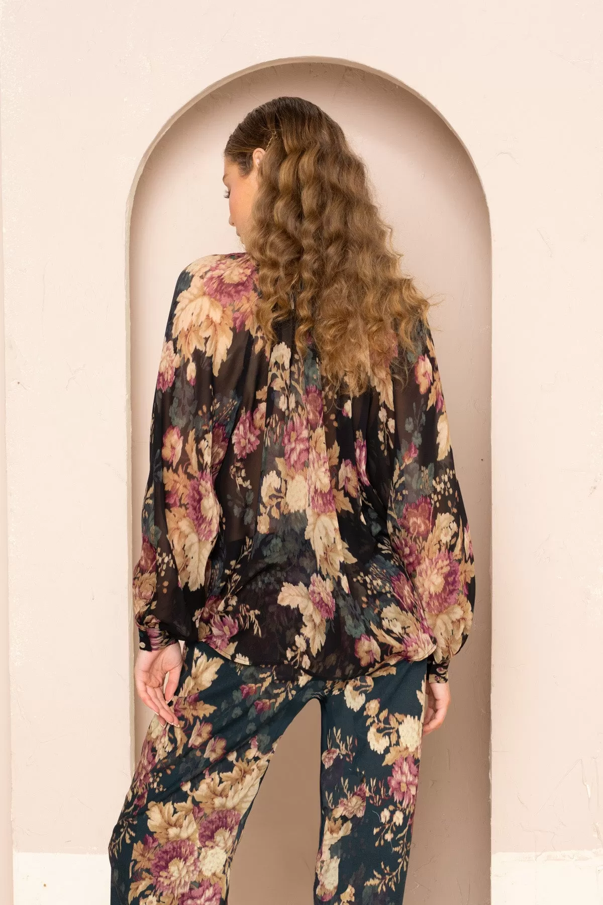 Kachel -  Zina Blouse - Cosmos