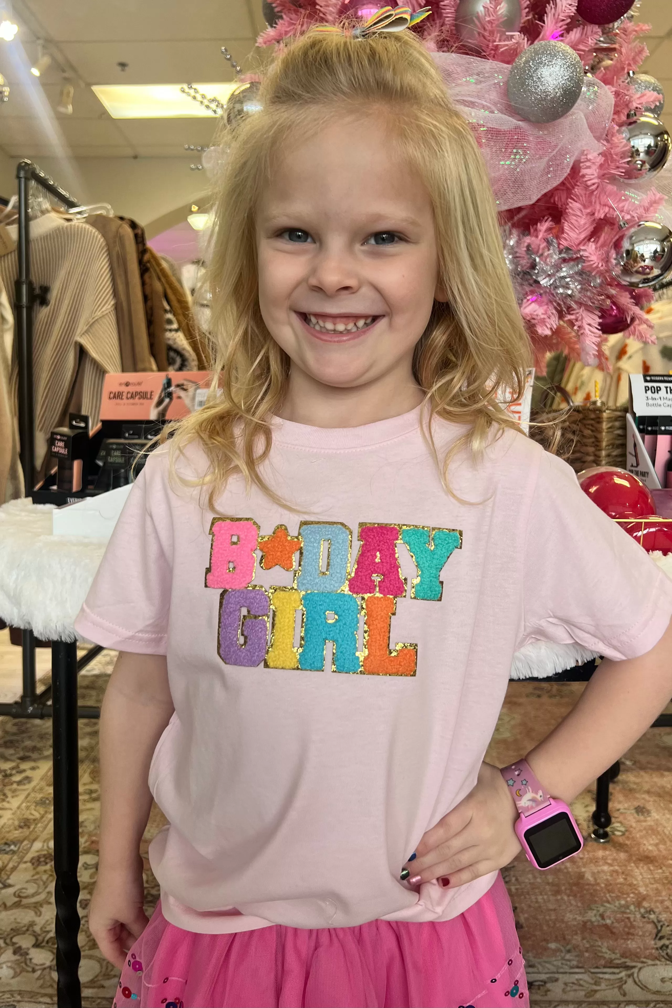 Kids Birthday Girl Tee