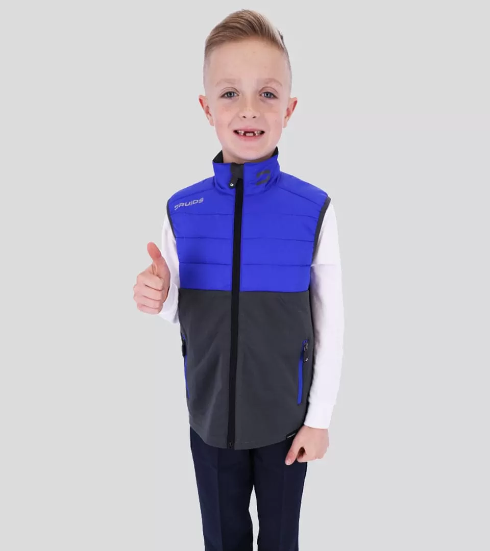 KIDS BLOQUE FIT GILET BLUE NAVY