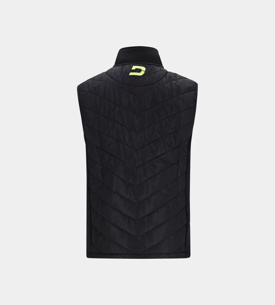 KIDS KYTE GILET - BLACK / LIME