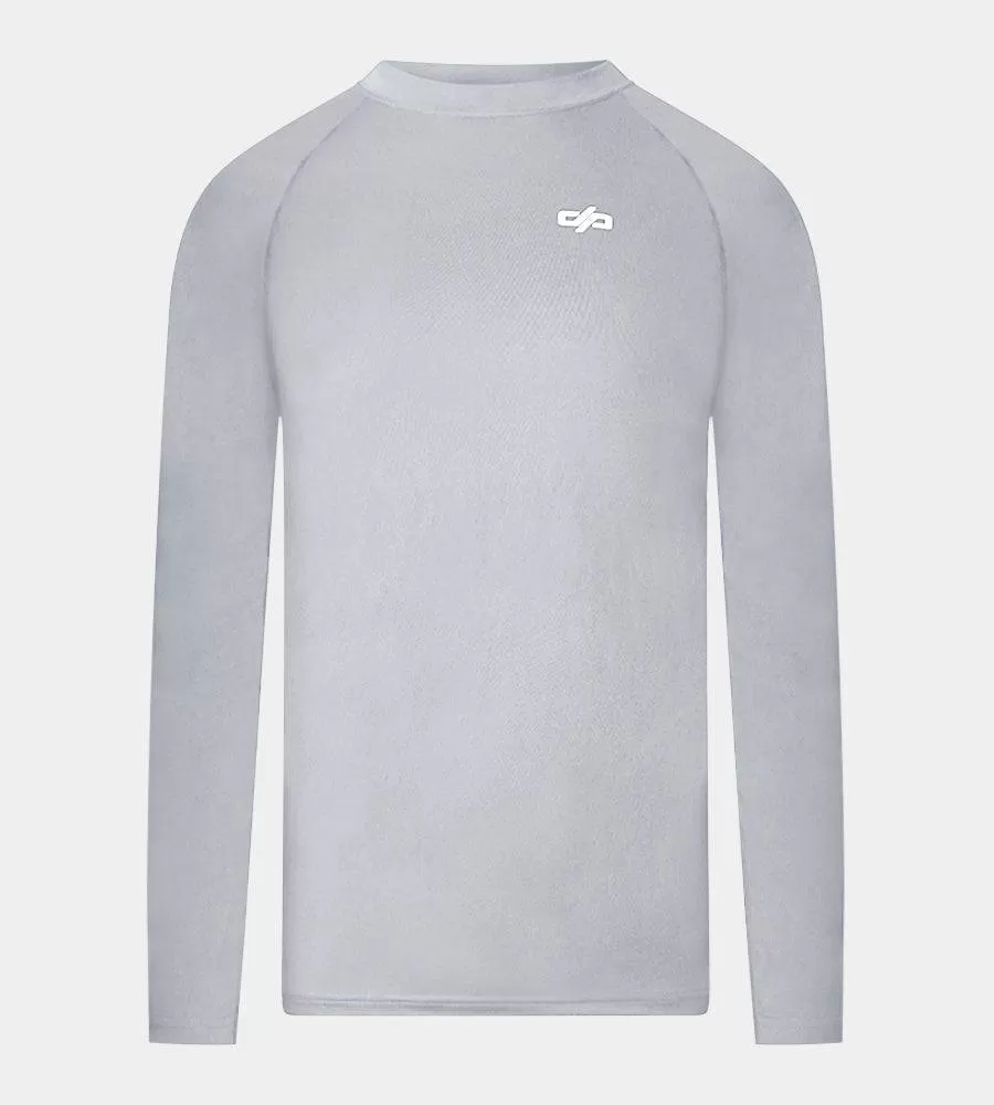 LADIES BERWICK LONG SLEEVED TOP GREY