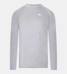 LADIES BERWICK LONG SLEEVED TOP GREY