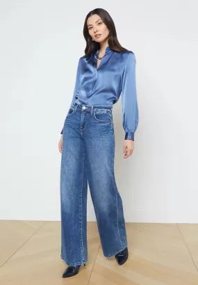 L’agence - Alicent Wide Leg Jean - Wilcox