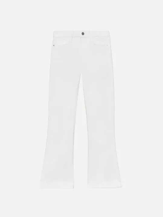 Le Crop Mini Boot - Blanc