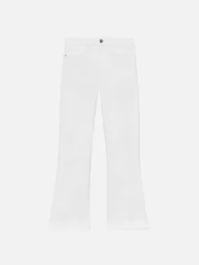 Le Crop Mini Boot - Blanc