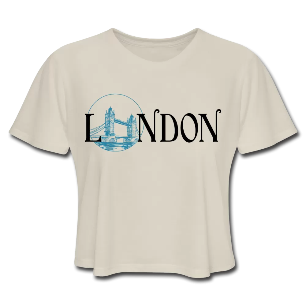 London Cropped Tee