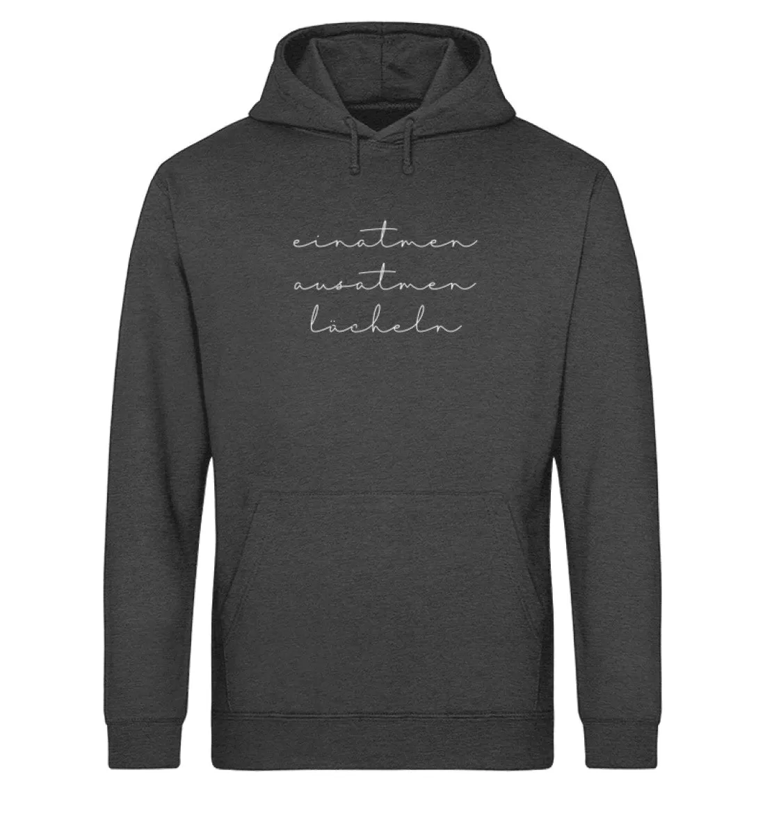 Lächeln Bio Hoodie Unisex