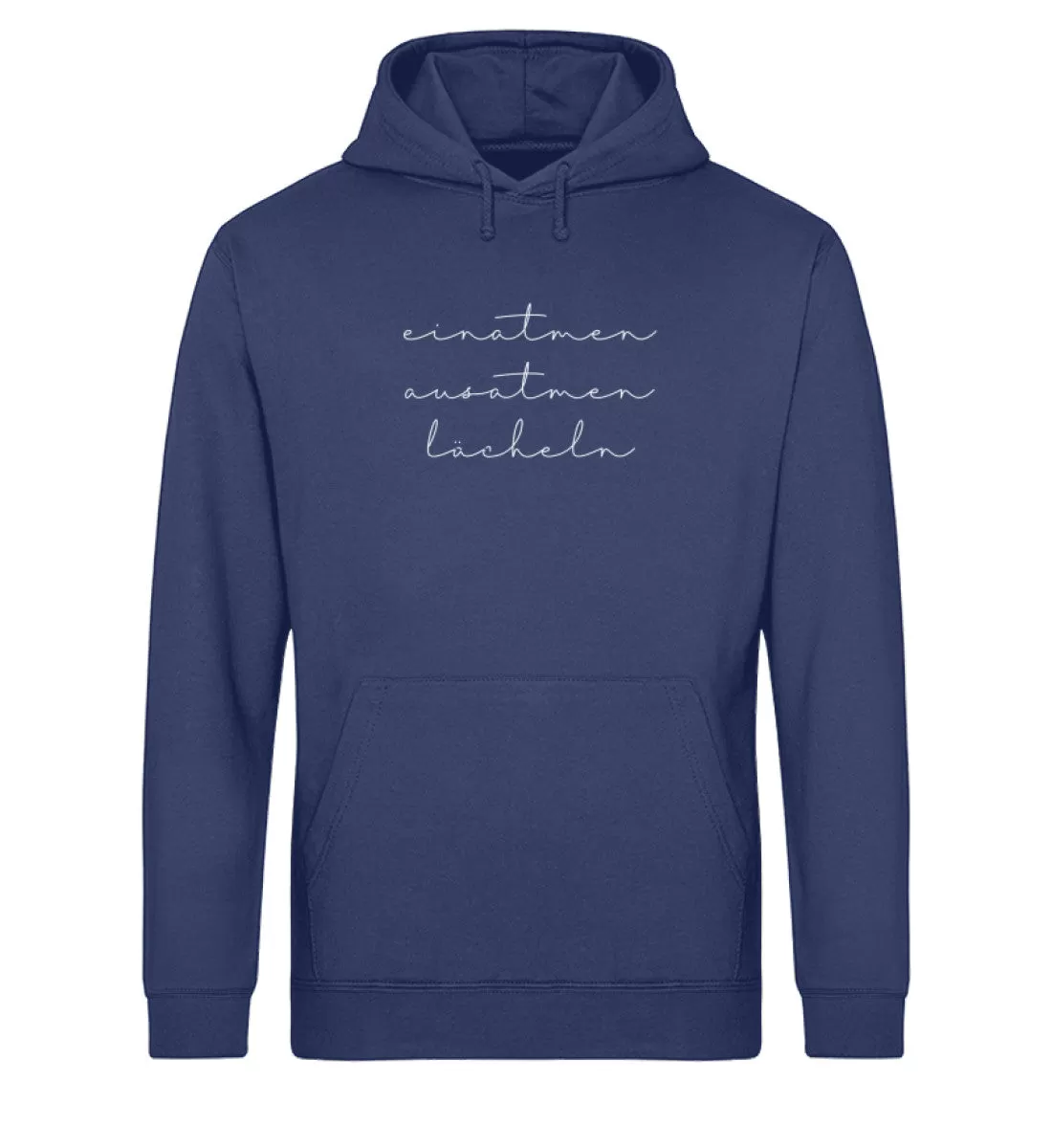 Lächeln Bio Hoodie Unisex