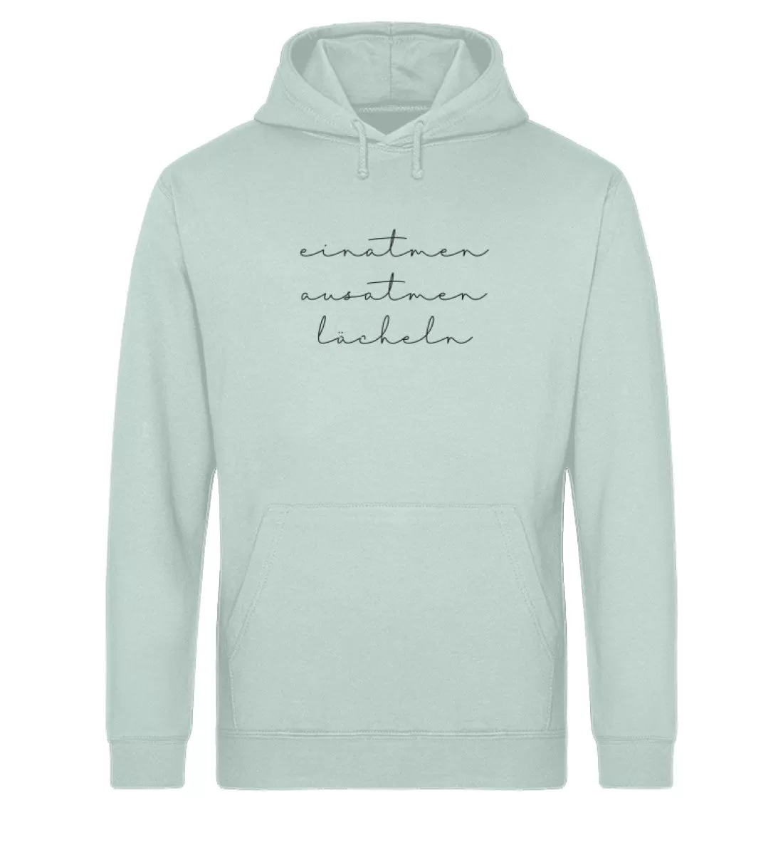 Lächeln Bio Hoodie Unisex