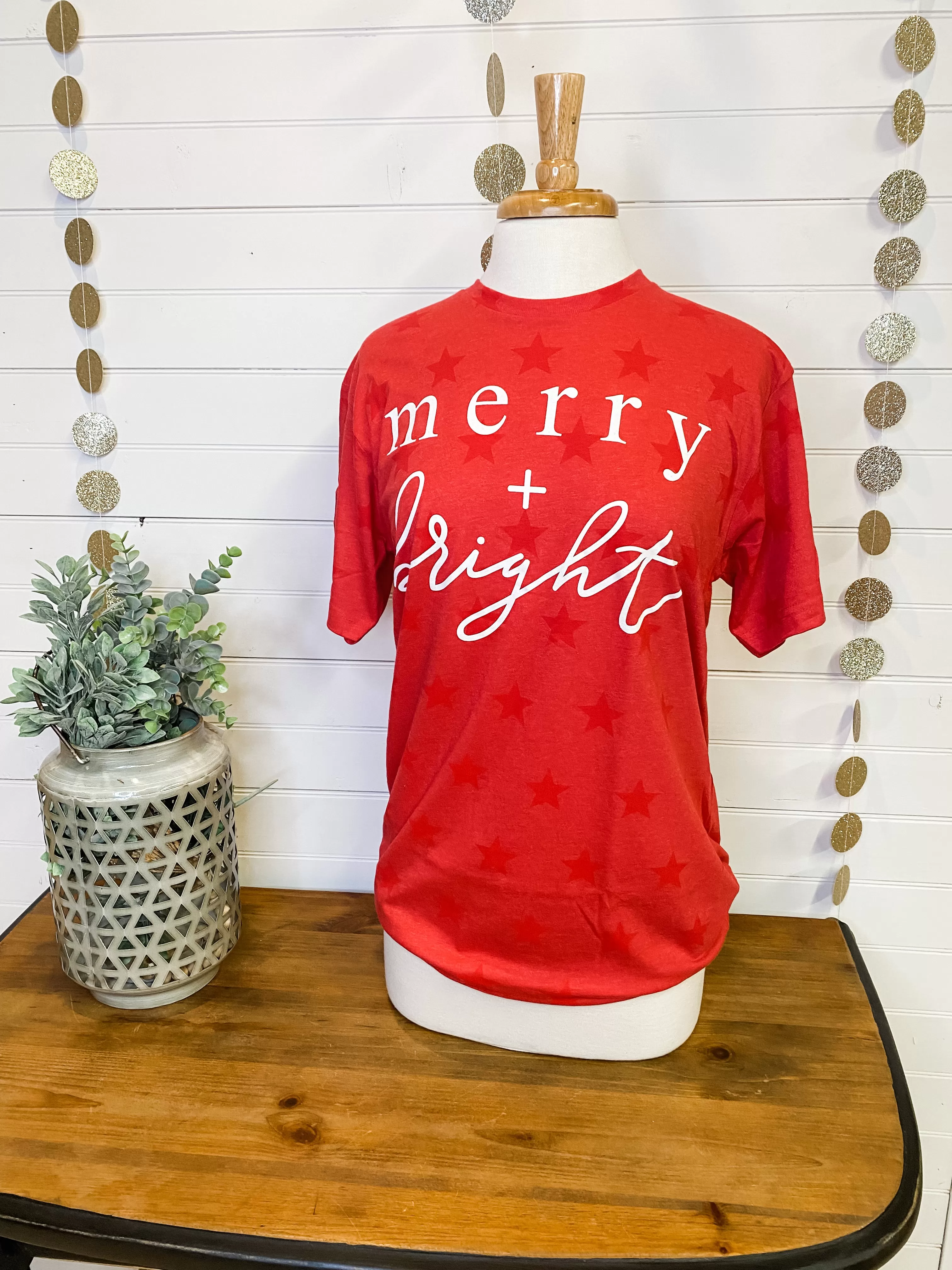 Merry and Bright Graphic Tee