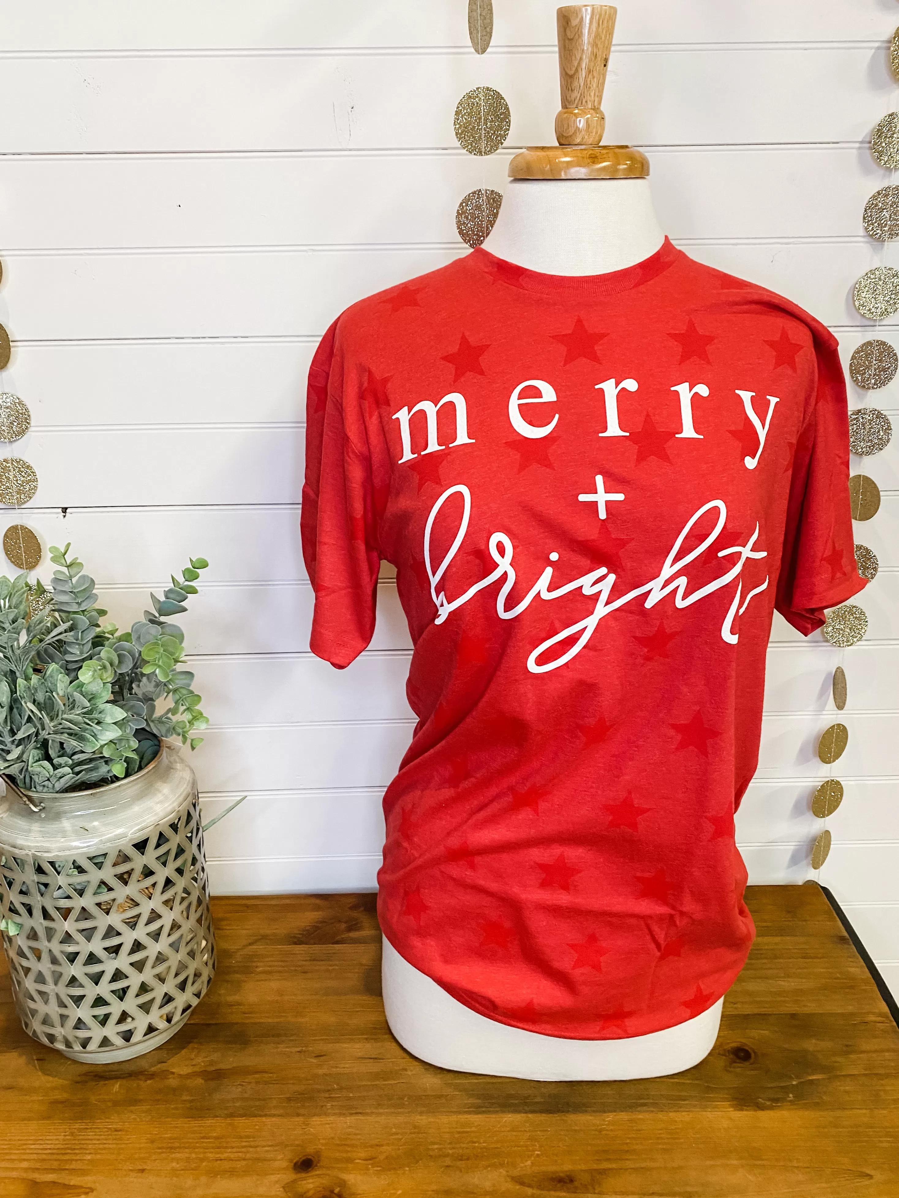 Merry and Bright Graphic Tee