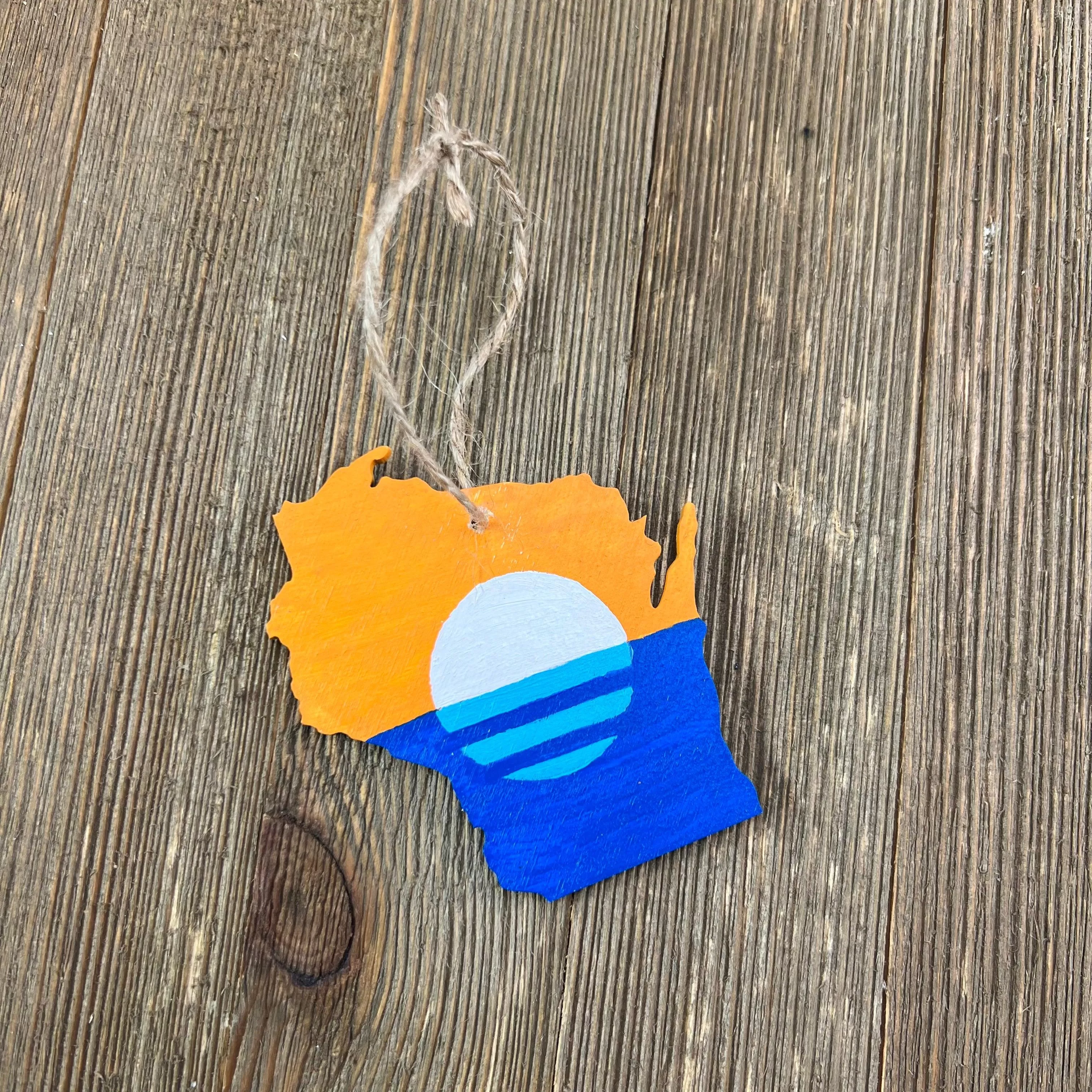 Milwaukee Wisconsin Flag Ornament