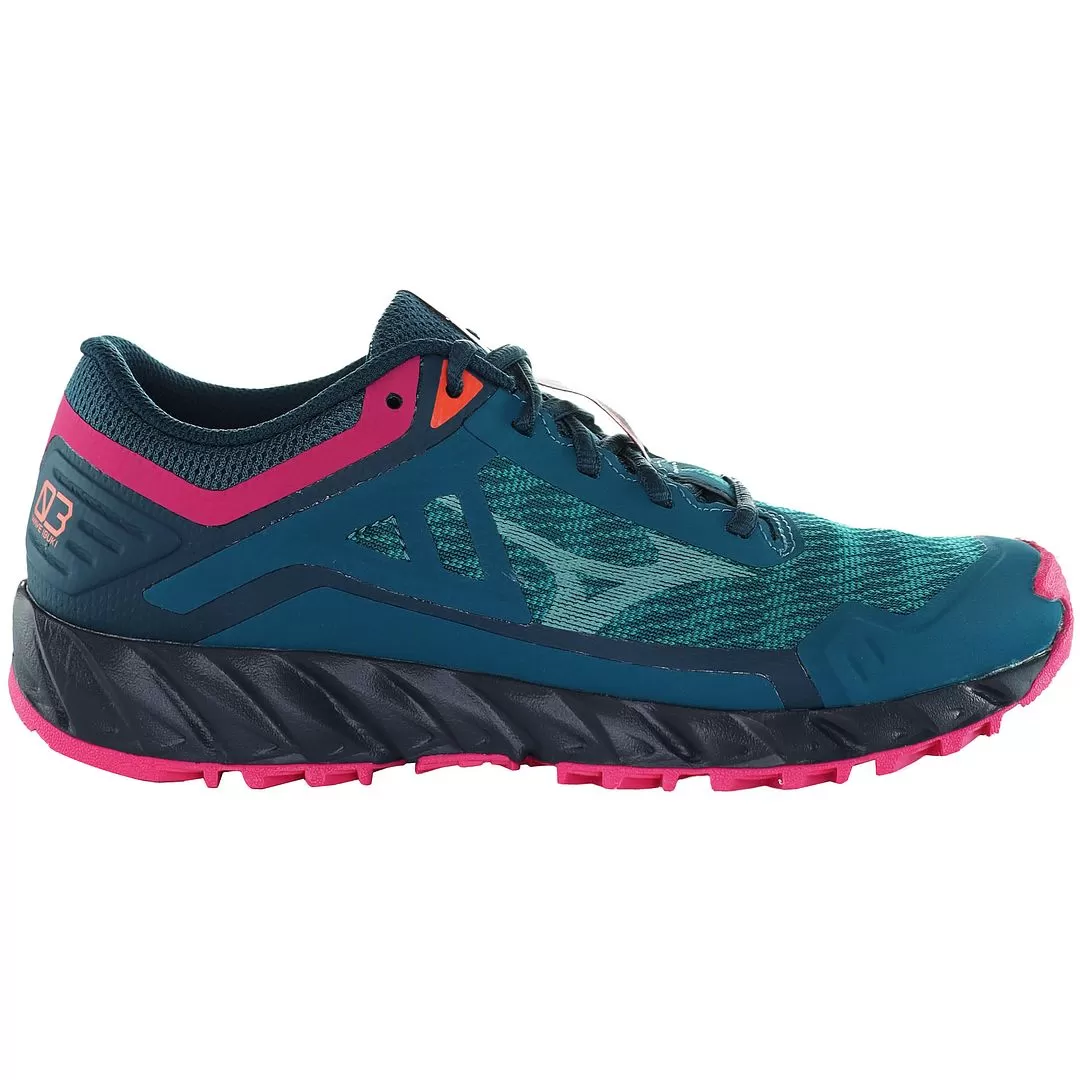 Mizuno Wave Ibuki 3 Trail Womens Blue Running Trainers