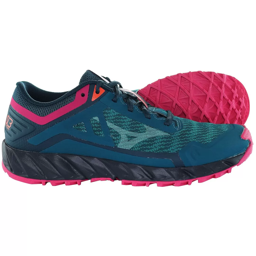 Mizuno Wave Ibuki 3 Trail Womens Blue Running Trainers