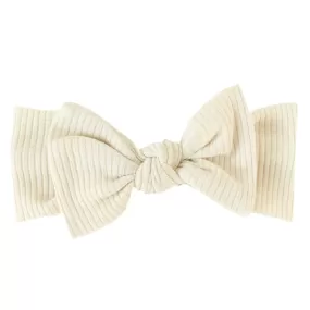 Moonstone Knit Headband Bow