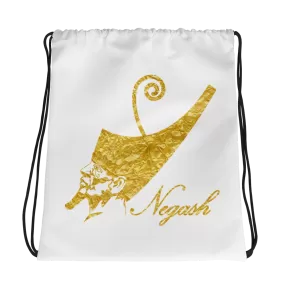 Negash ™ Gold Pharaoh Drawstring bag