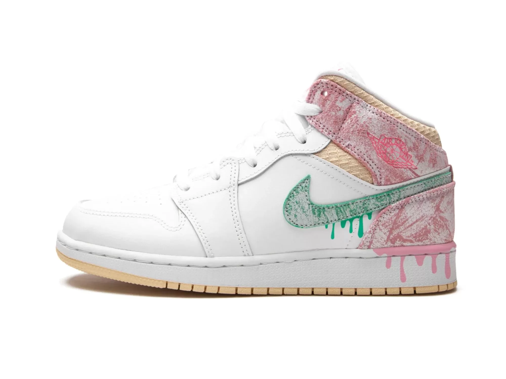 Nike Air Jordan 1 Mid "Paint Drip"