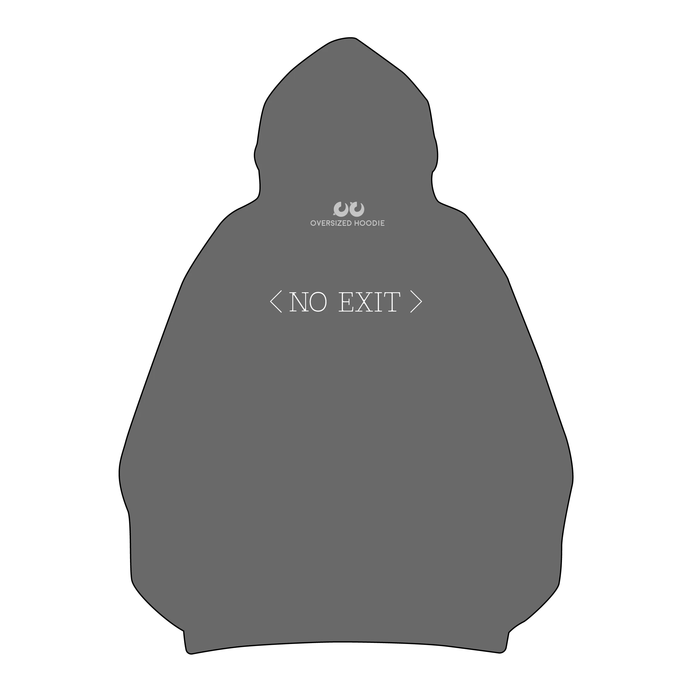 No Exit (Oversized Hoodie)