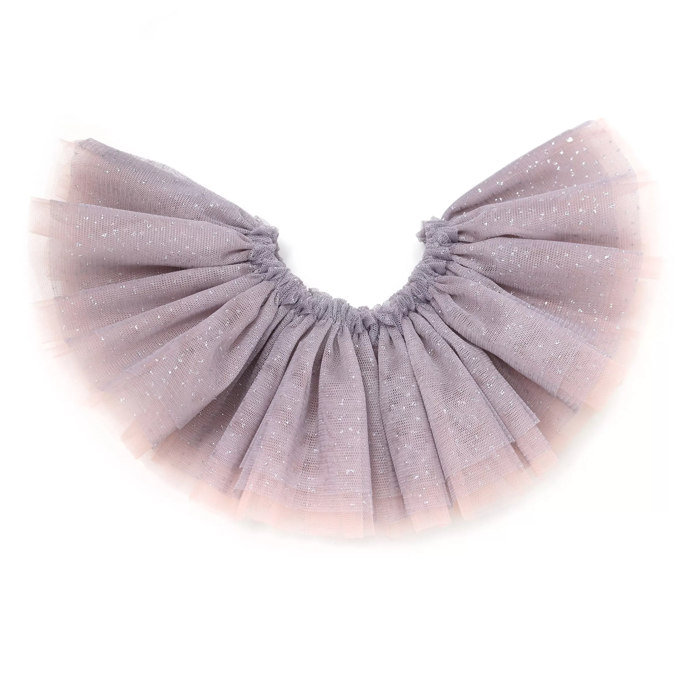 oh baby! Frill Tutu Dusty Lavender Over Dark Blush Tulle