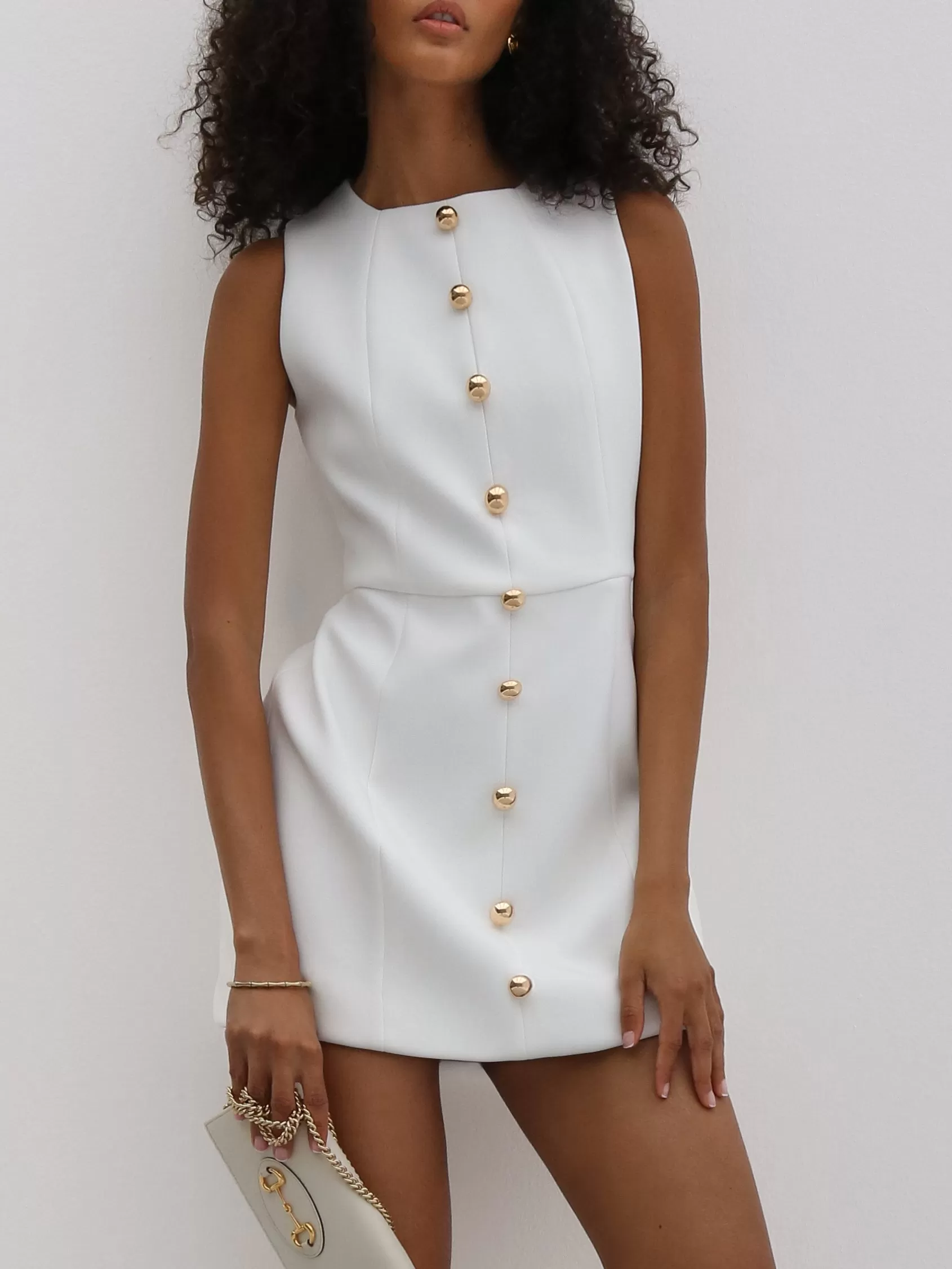 Onassis Timeless Mini Dress | White