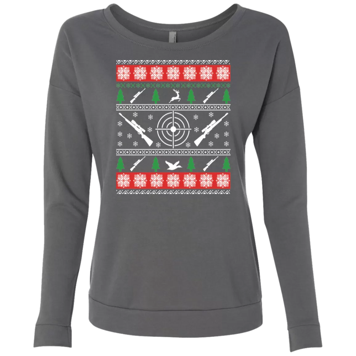 OUTDOORSMAN® Christmas Womens Sweatshirt