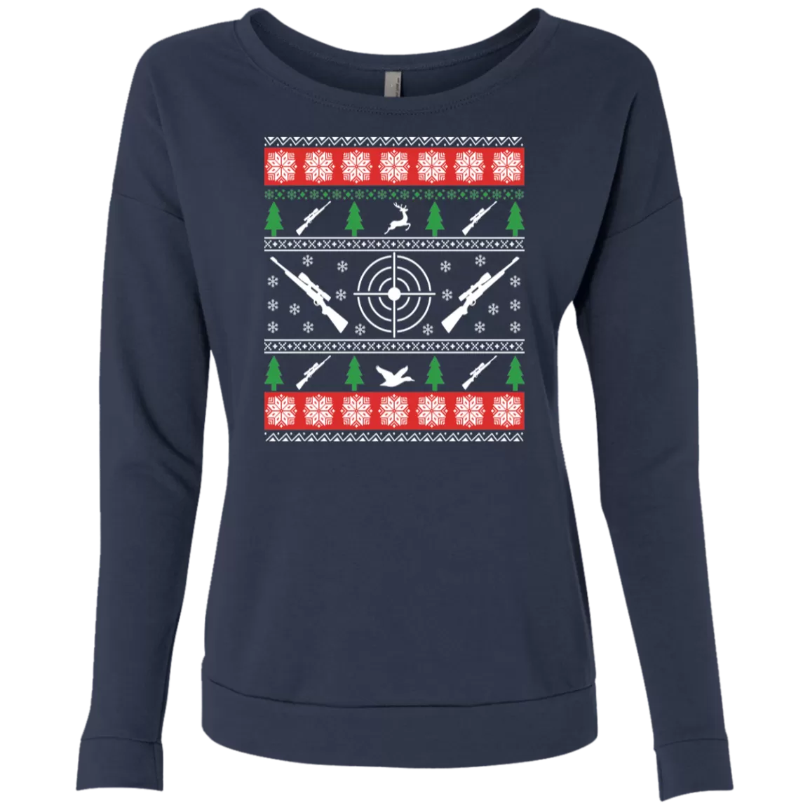 OUTDOORSMAN® Christmas Womens Sweatshirt