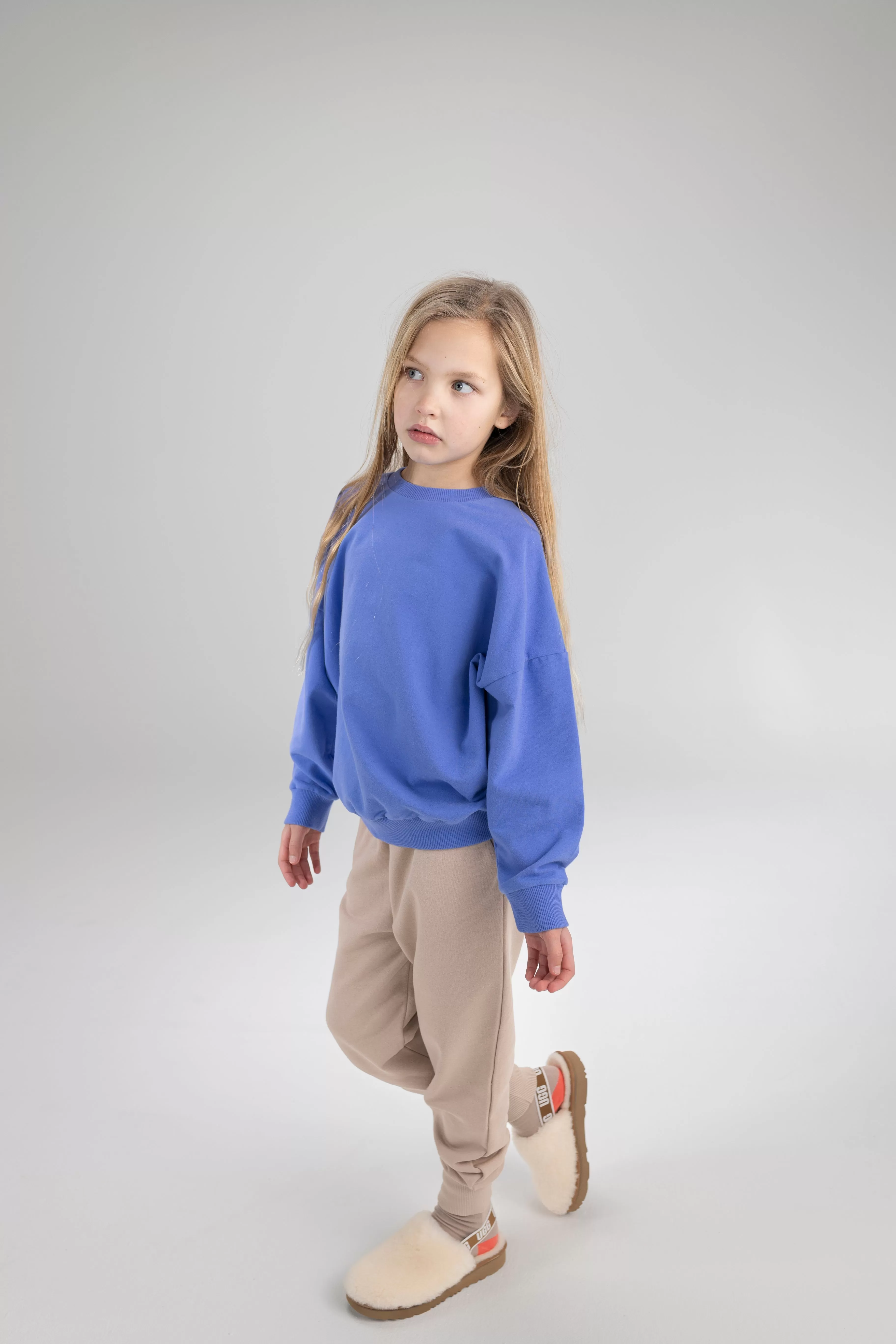 Oversized Sweater Baja Blue