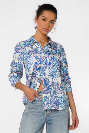 Paloma Blue Tropicana Shirt