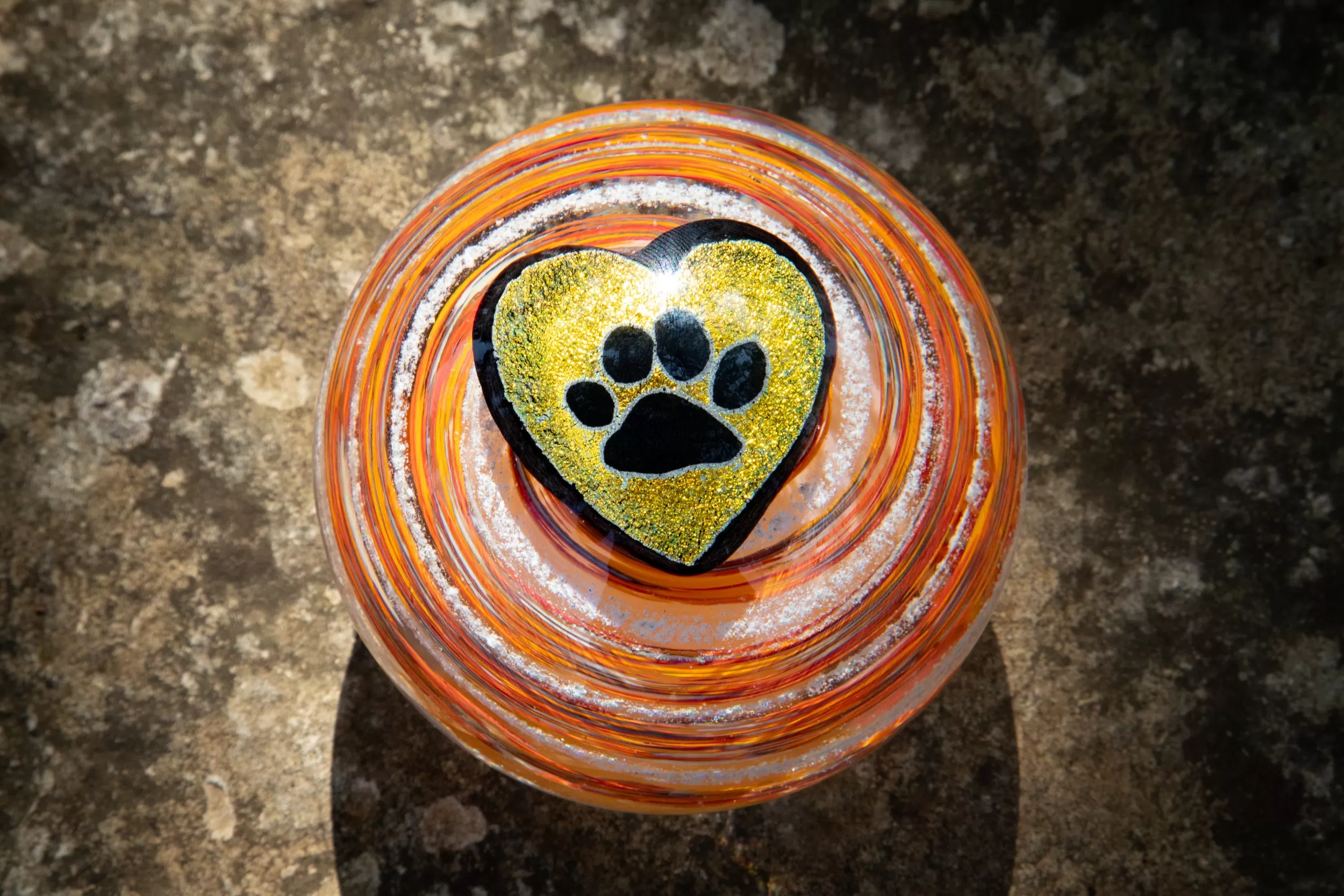 Pawprint Shimmer Orb