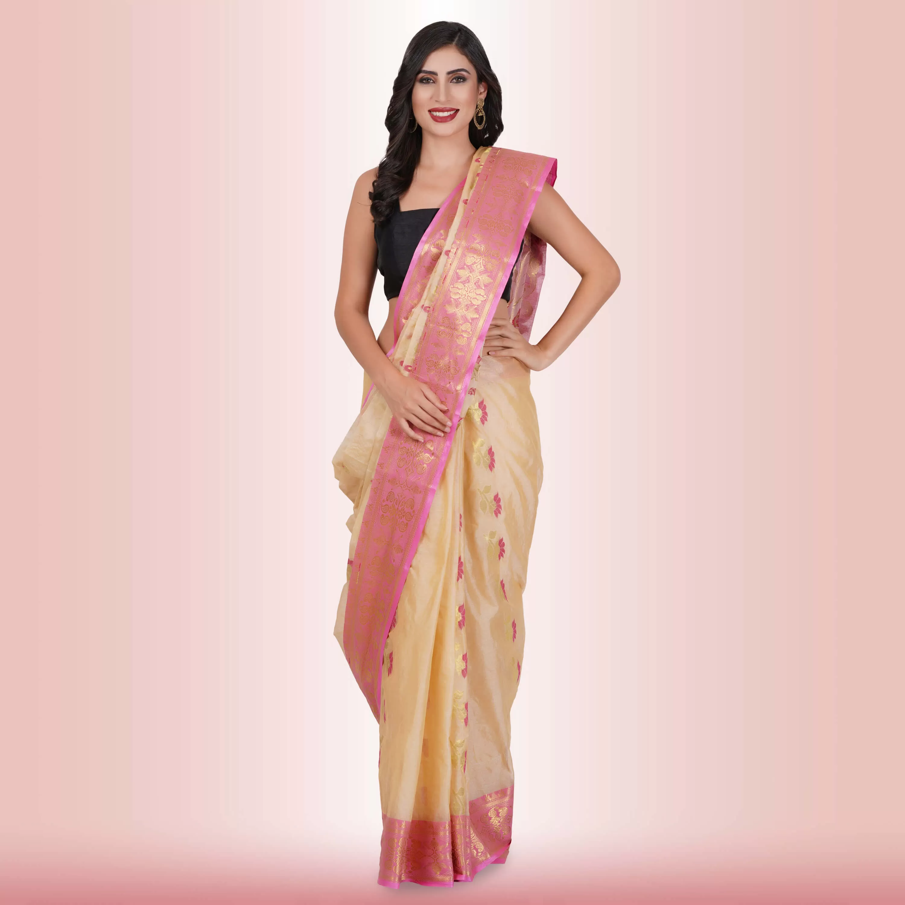 Pure Tussar Silk Sarees