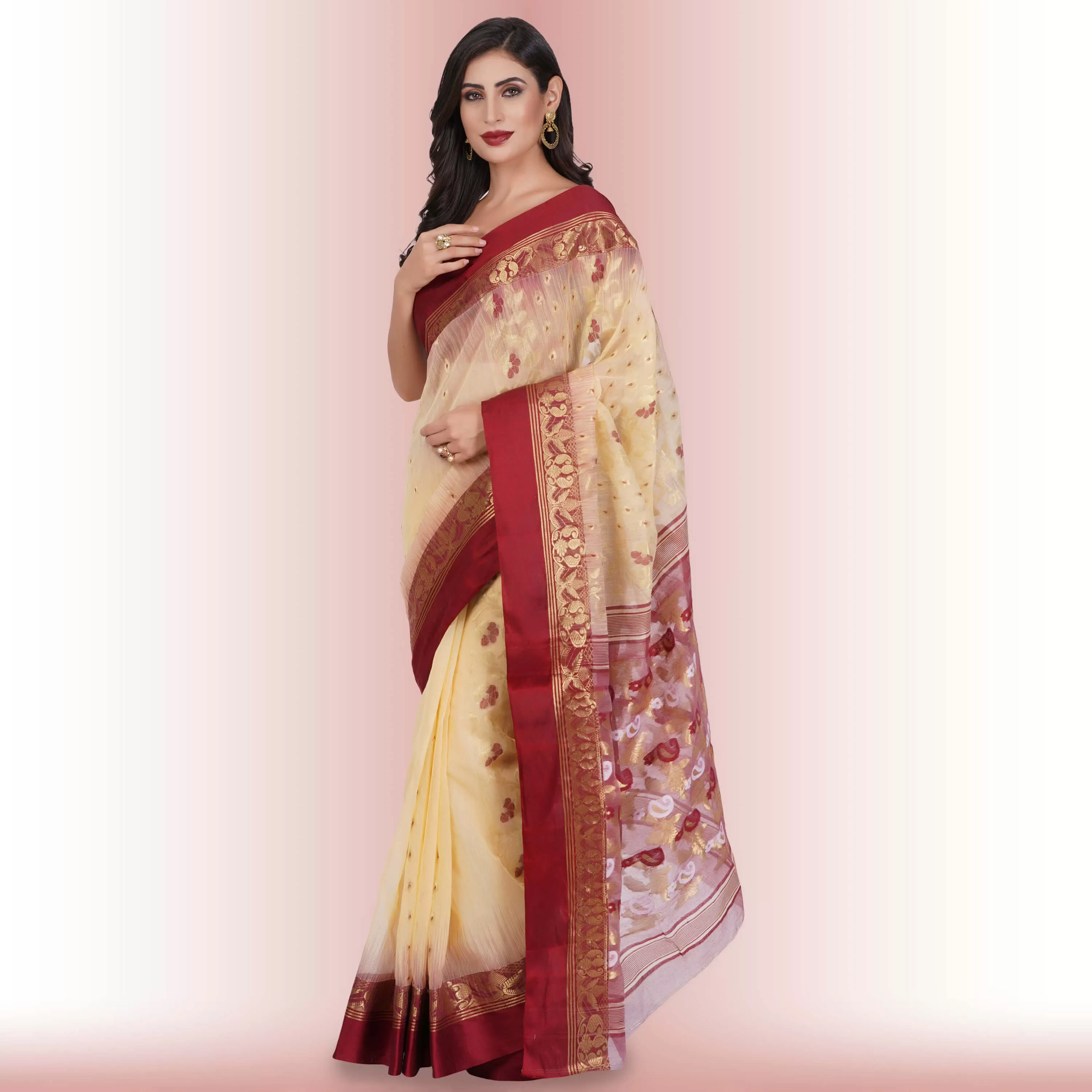 Pure Tussar Silk Sarees