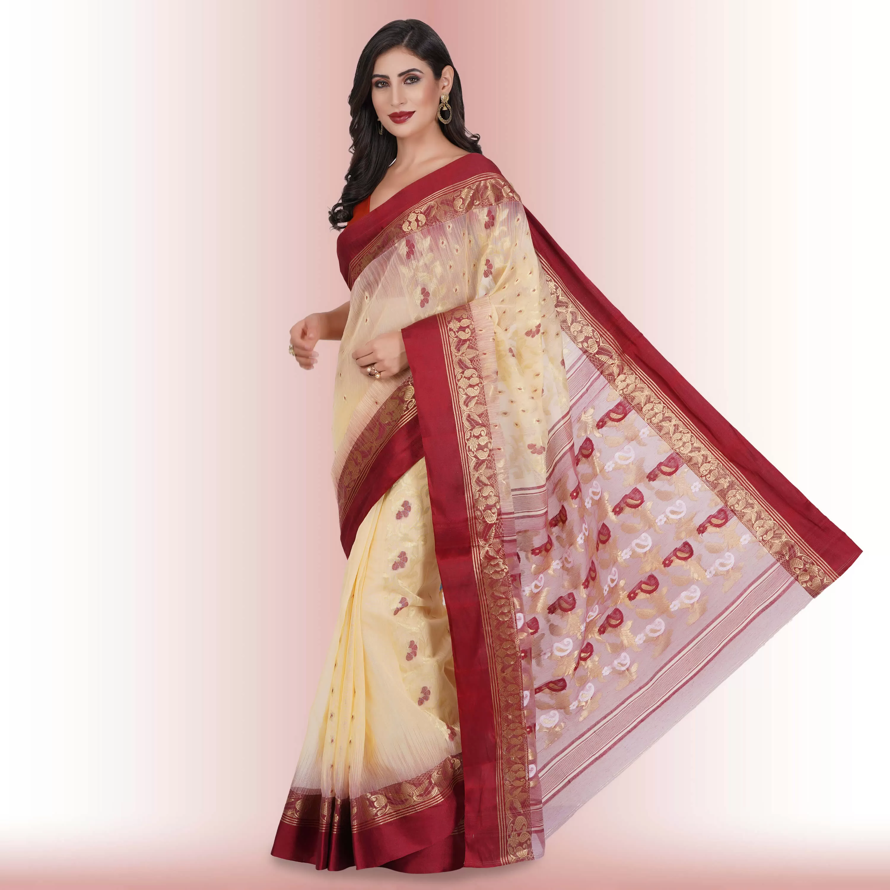 Pure Tussar Silk Sarees