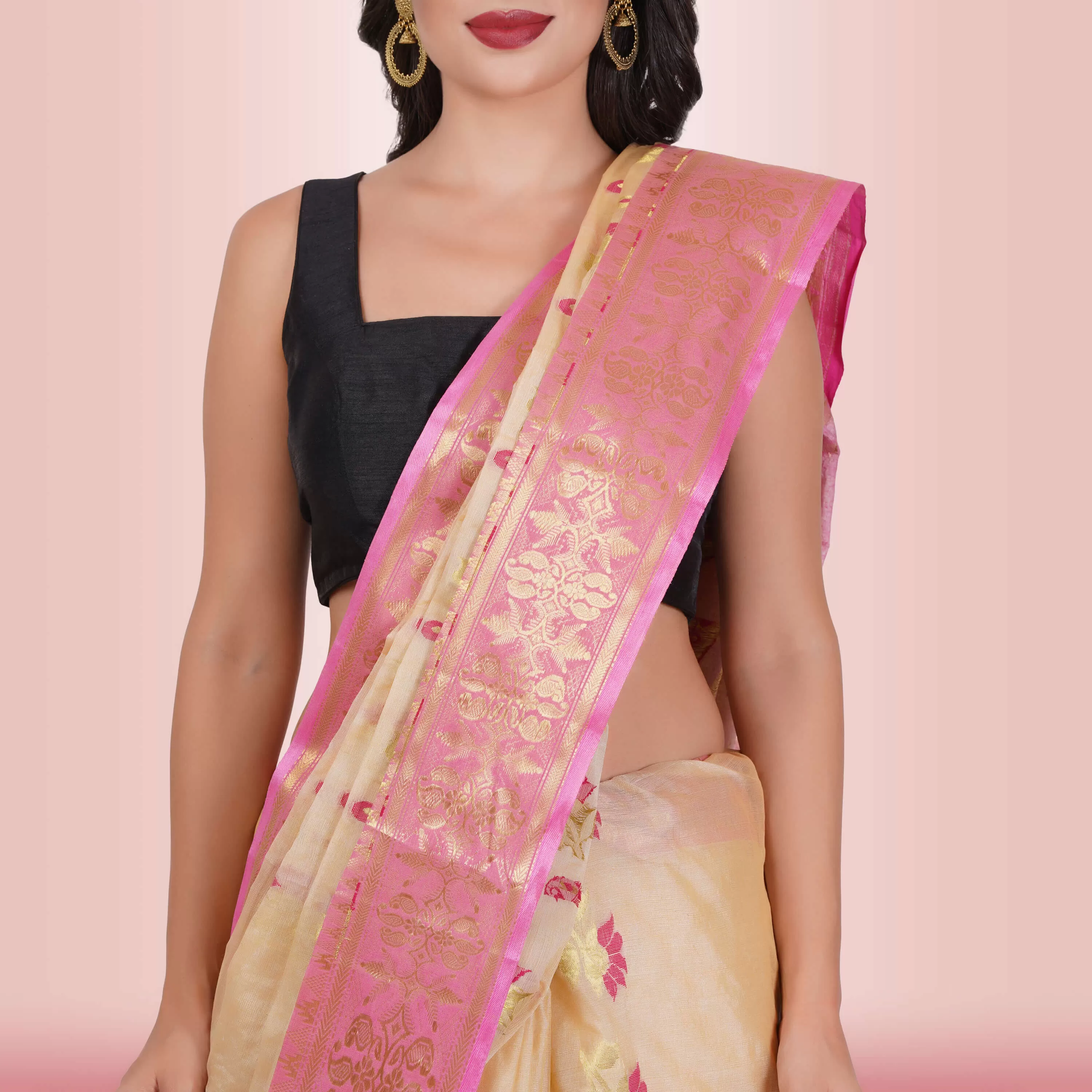 Pure Tussar Silk Sarees