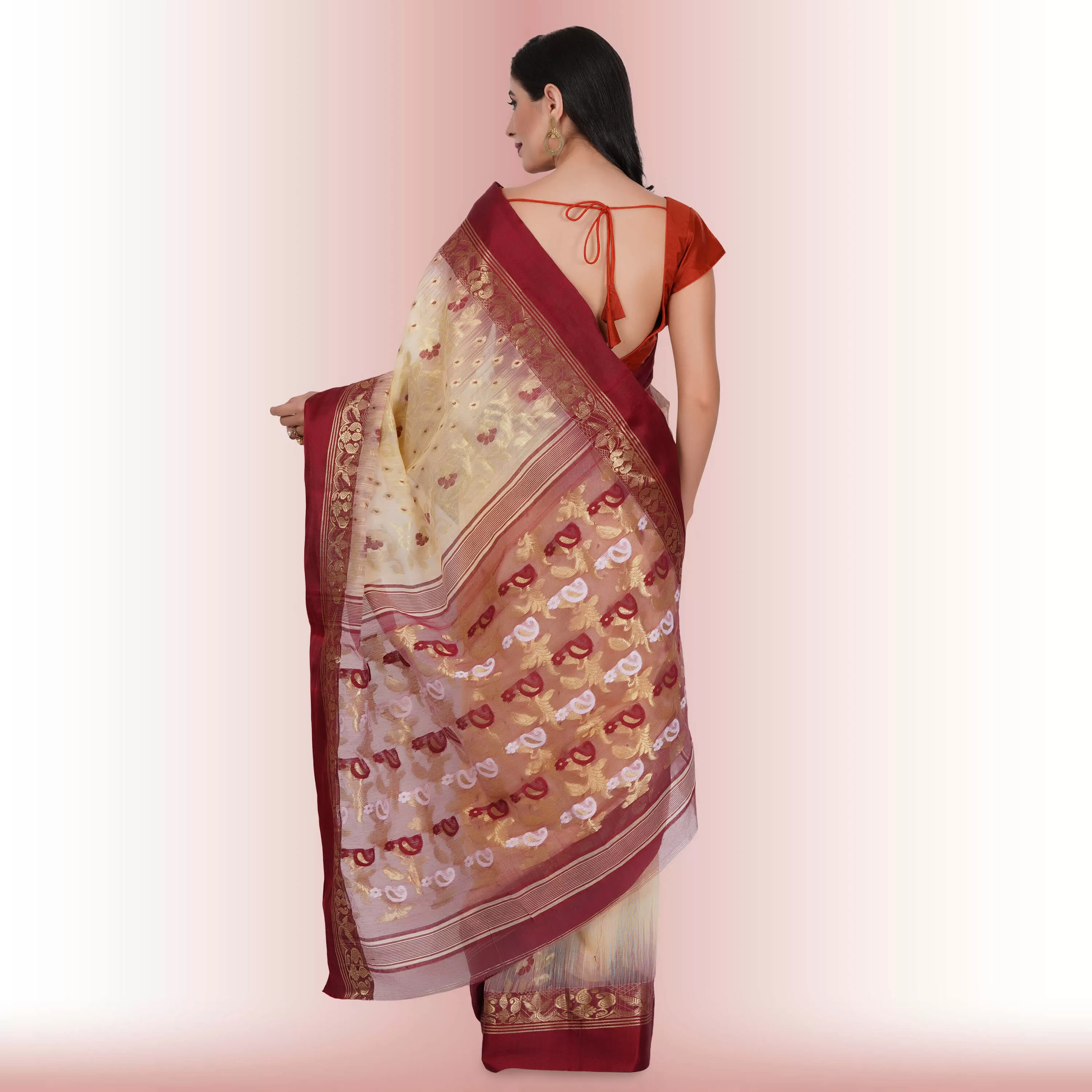 Pure Tussar Silk Sarees