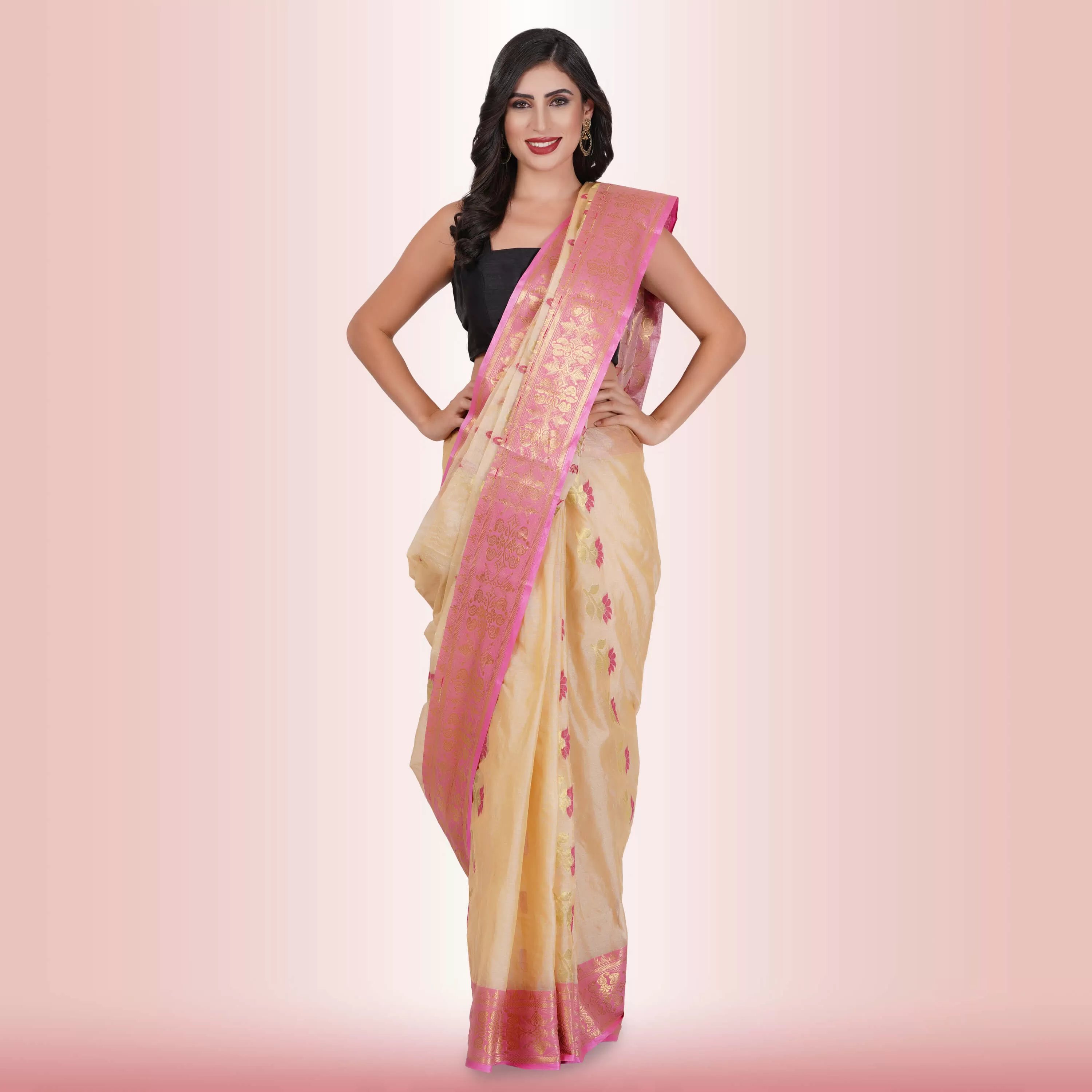 Pure Tussar Silk Sarees