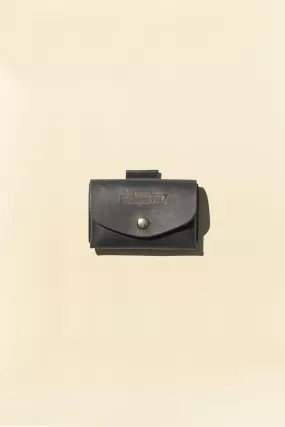 Radiall Posse Leather Tiny Wallet - Black