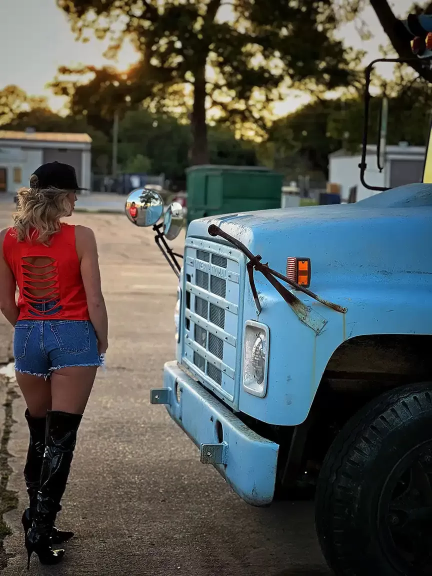 RELENTLESS CROP TANK TOP*ORANGE*