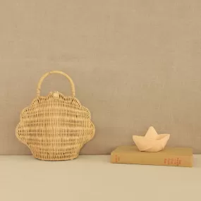 Shell Purse | Straw