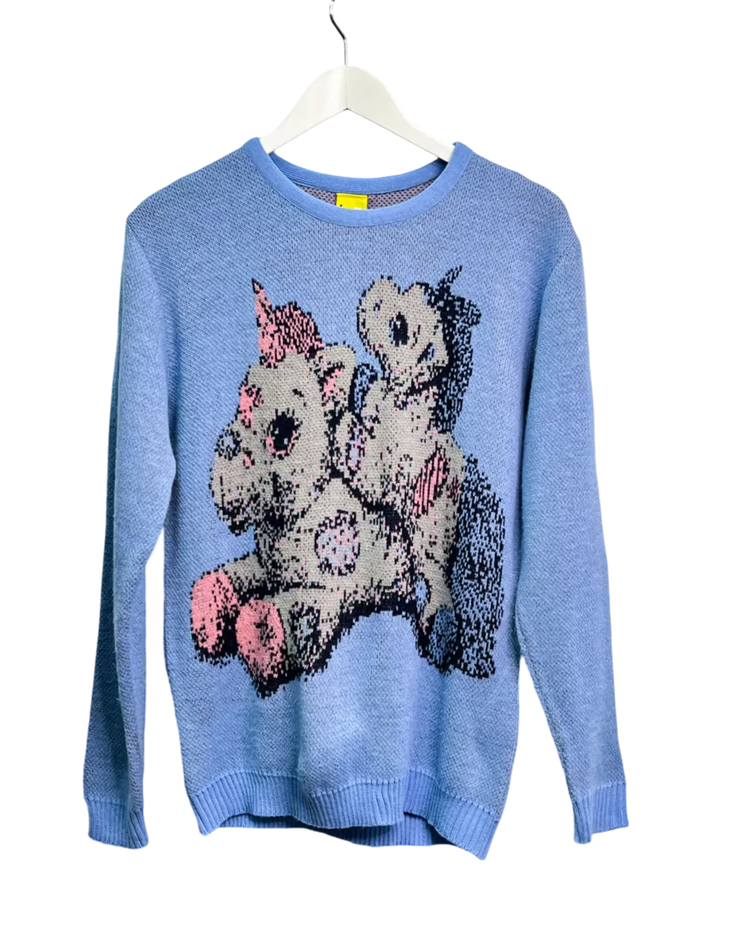 Size S - Iggy NYC Blue Unicorns Knit Sweater