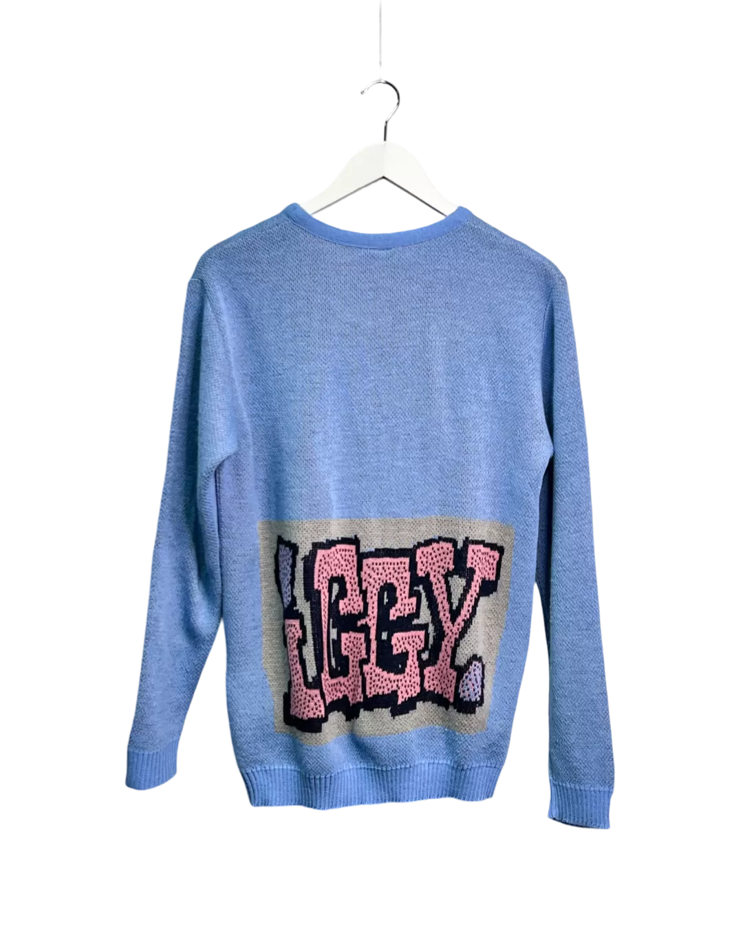 Size S - Iggy NYC Blue Unicorns Knit Sweater