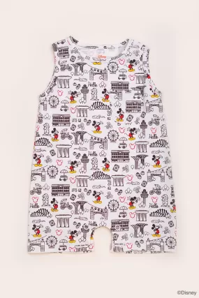 Sleeveless Romper - Hello from Singapore!