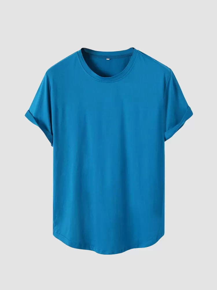 Solid Color Basic T-Shirts