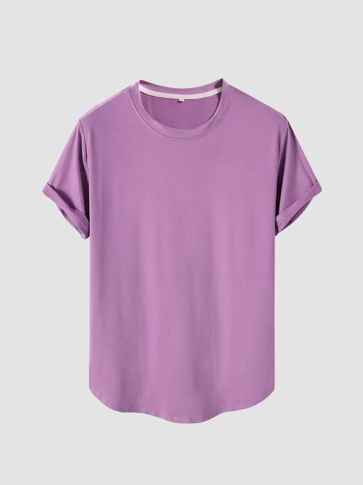 Solid Color Basic T-Shirts