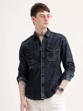 Storm indigo denim shirt