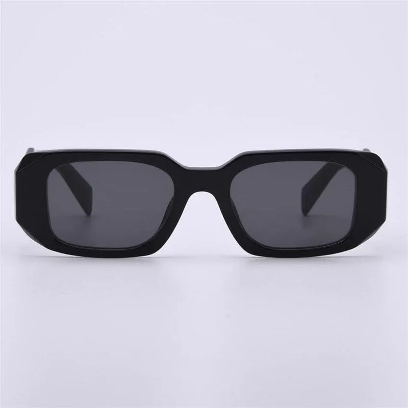 Sunglasses For Men and Women Summer Style Anti-Ultraviolet 17WF Retro Square Plate Full Frame Brand Glasses Random Box