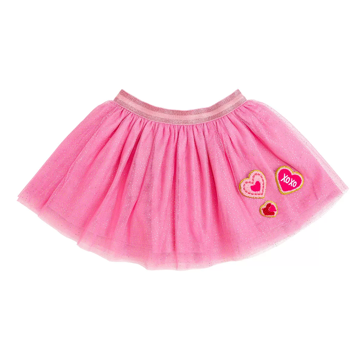 Sweet Wink Heart Patch Valentine's Day Tutu