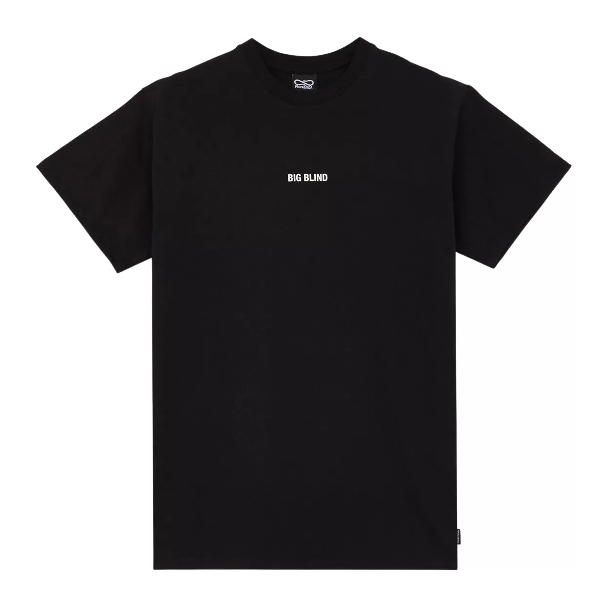 T-shirt Uomo Propaganda Ribs Blind Nero