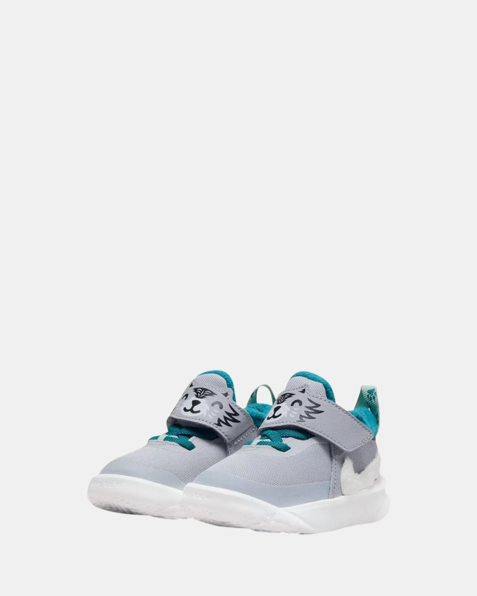 Team Hustle D 10 Lil Infant Wolf Grey/White/Green