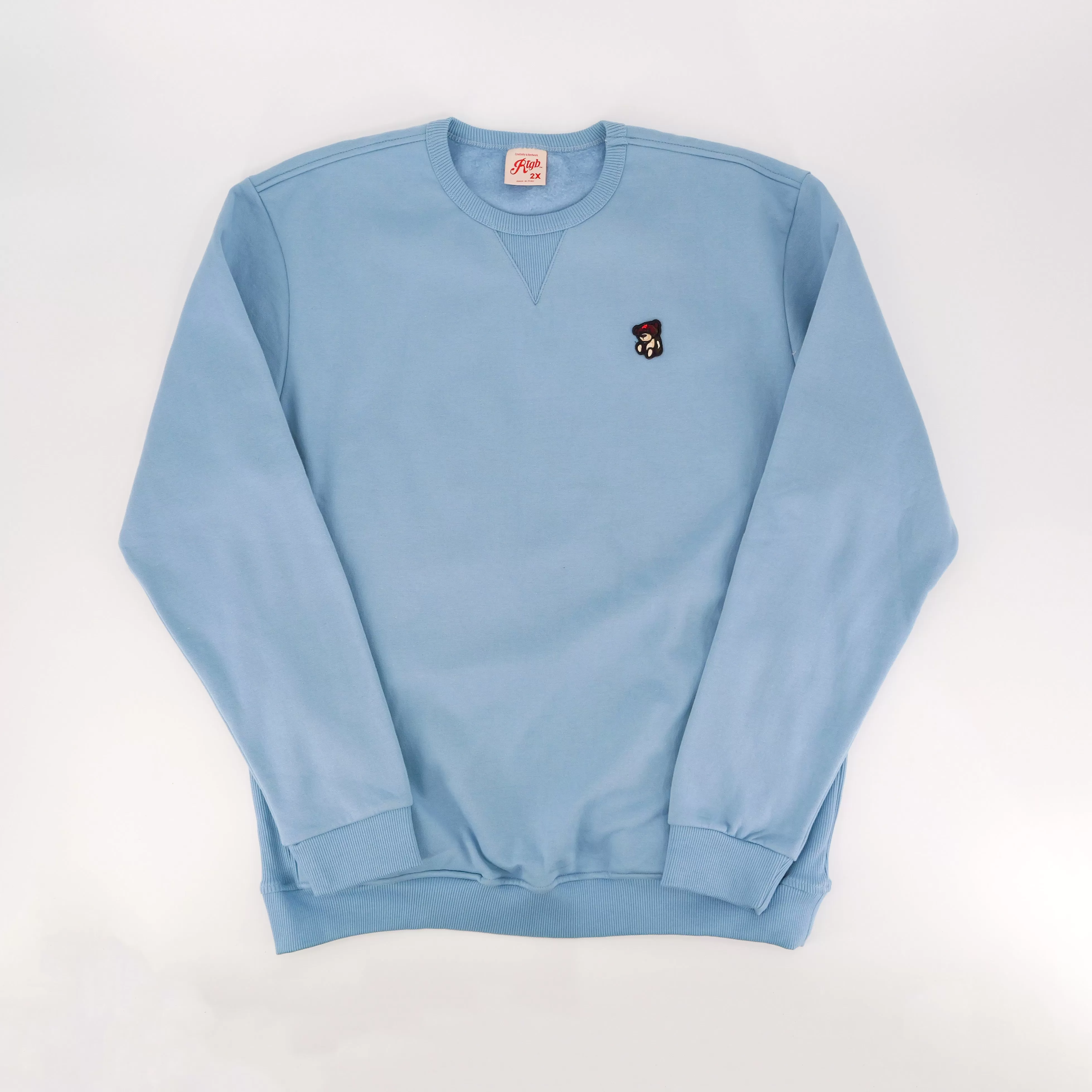 TEDDY G CREWNECK BABY BLUE