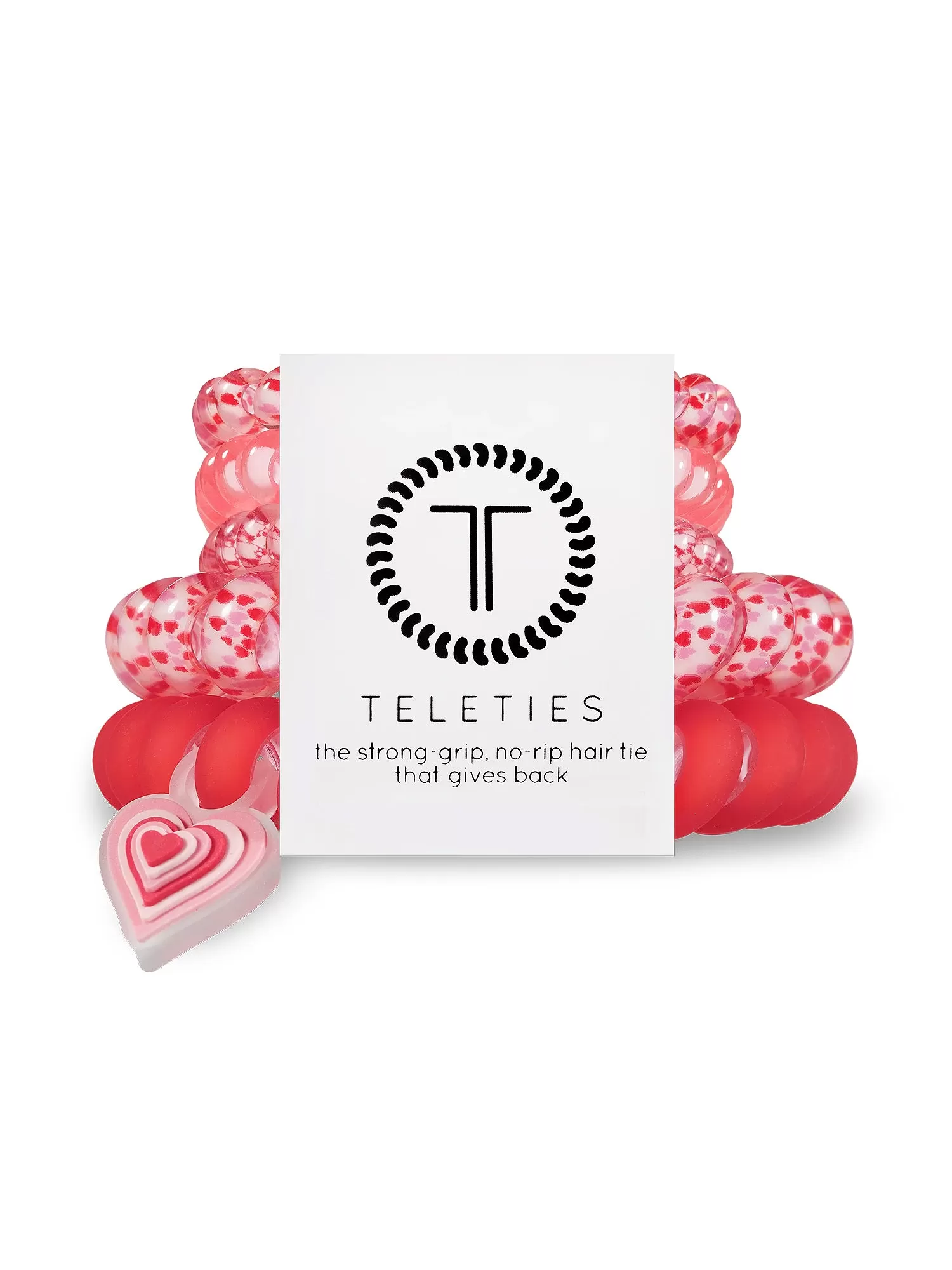 TELETIES HAIR TIE LARGE - LOVE STORY 5 PACK